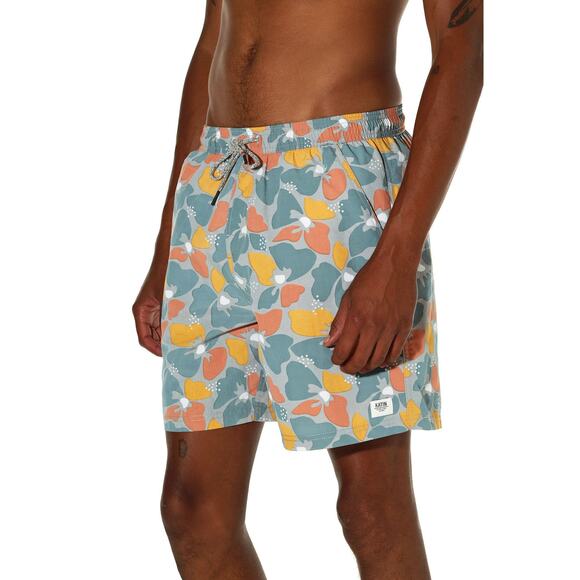 Katin Men's‎ Xander Volley Elastic Swim Trunks size Large Beach Summer - Picture 1 of 13